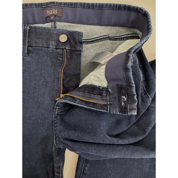 NYDJ Waist Match Marilyn Straight Jeans 90s stretchy tummy tuck‎ sz M - Picture 11 of 11